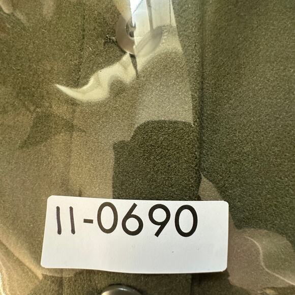 Vintage Army Cold Weather Field Shirt XS Green USA 1970s Wool Jacket EUC - Picture 10 of 10